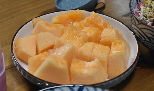 今日份水果哈密瓜,哈密瓜的清新魅力
