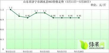 今日全国瓜价走势分析图,多维度分析揭示市场动态